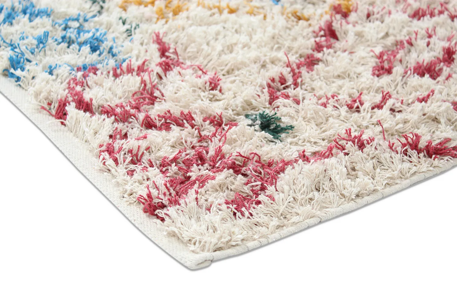 Ryatæpper - Maloney Natural Cotton Shaggy (multi)