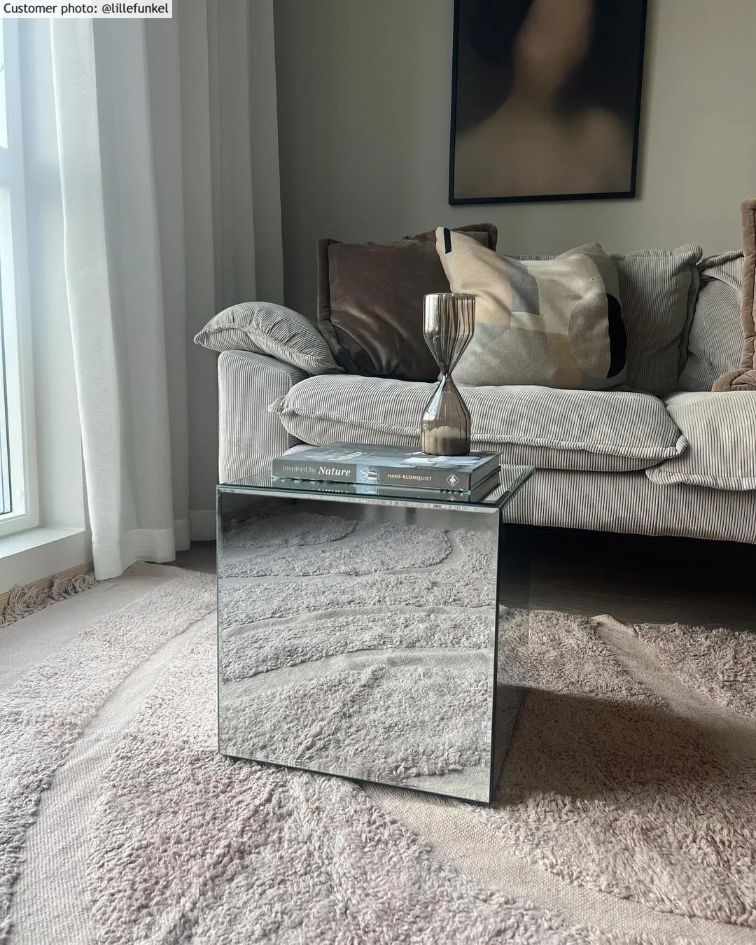 Ryatæpper - Bonnie Natural Cotton Shaggy (beige)