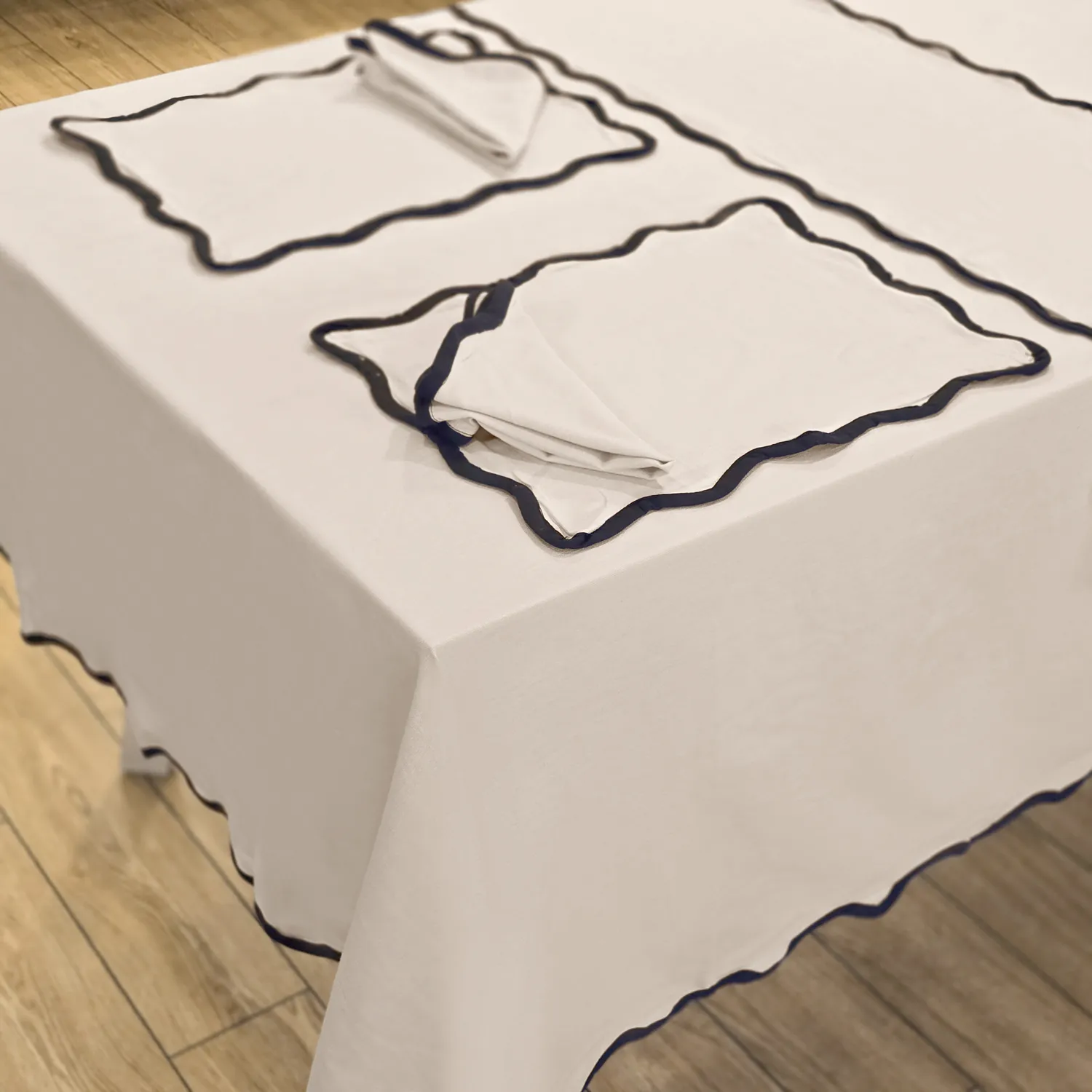 Bordskåner 2-pakke - Yrsa (lys beige)