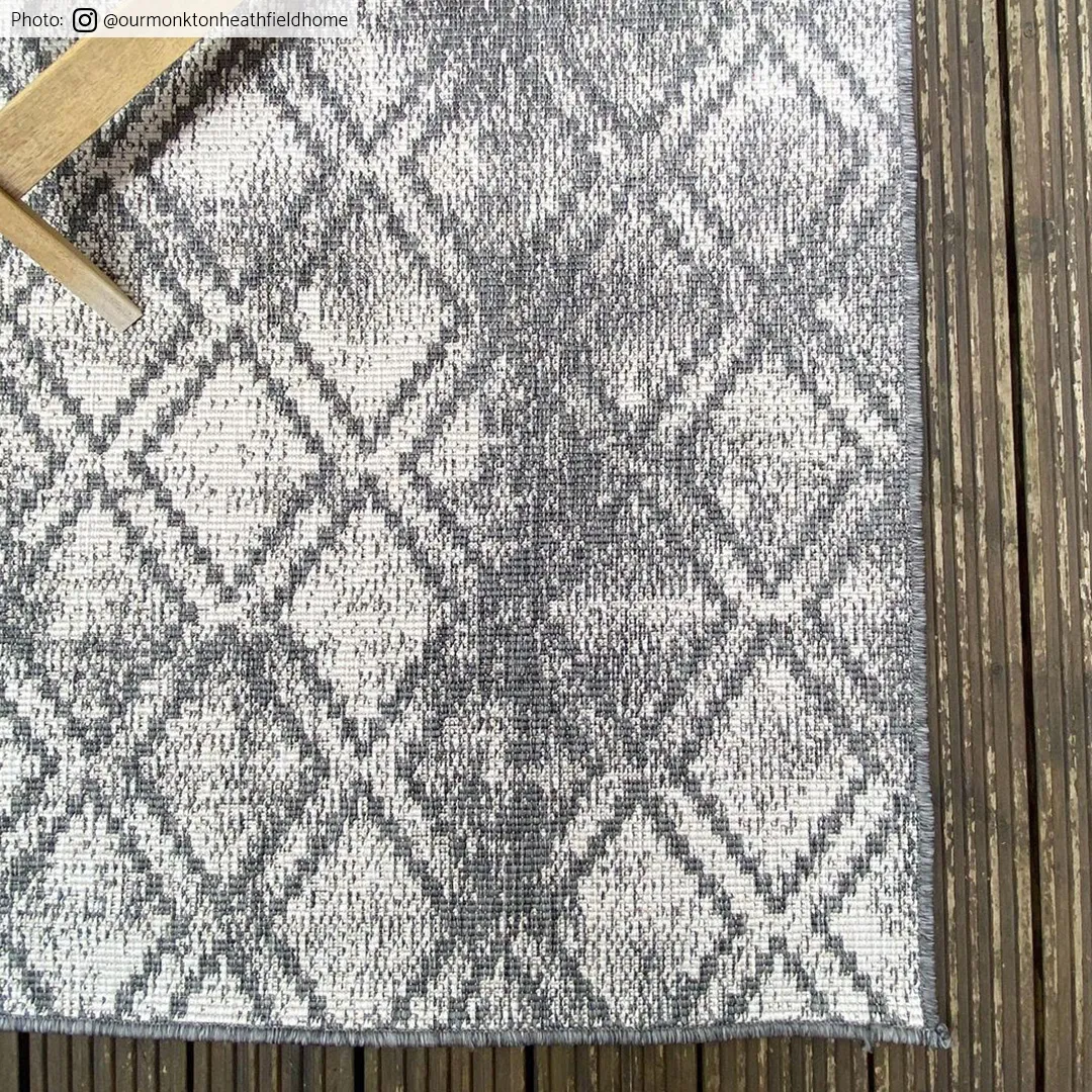 Tæpper til indendørs/udendørs brug - Brussels Grey (grå)