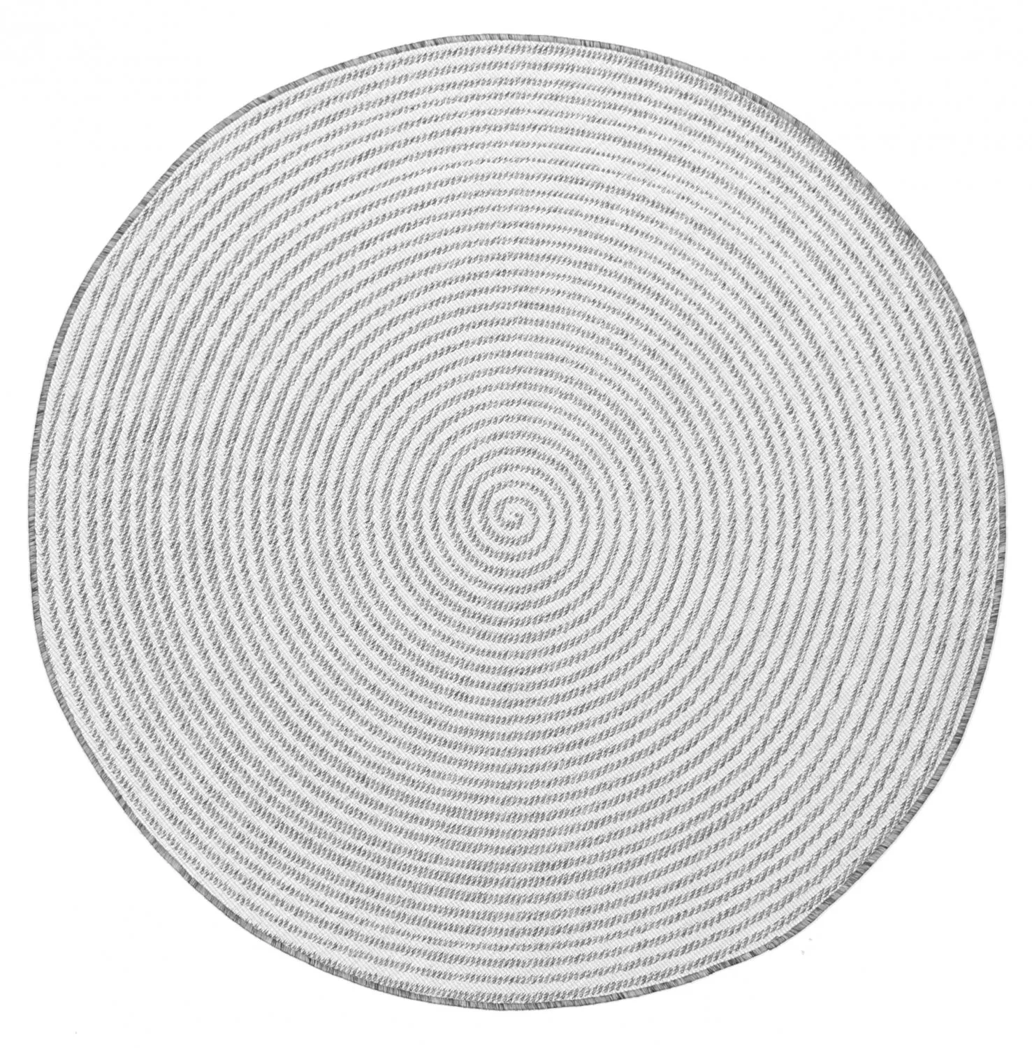 Rundt tæppe - Ferragudo (grå)