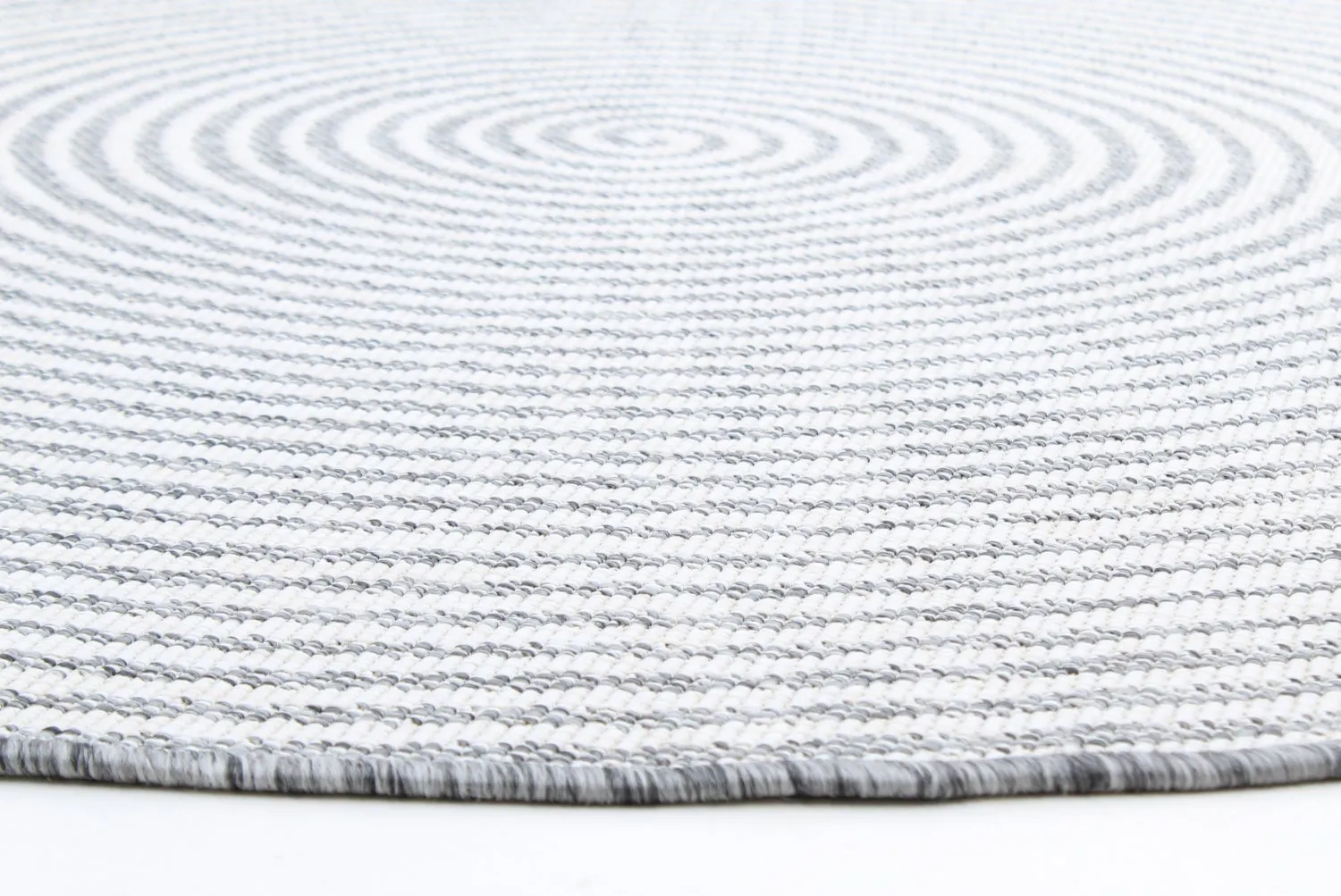 Rundt tæppe - Ferragudo (grå)