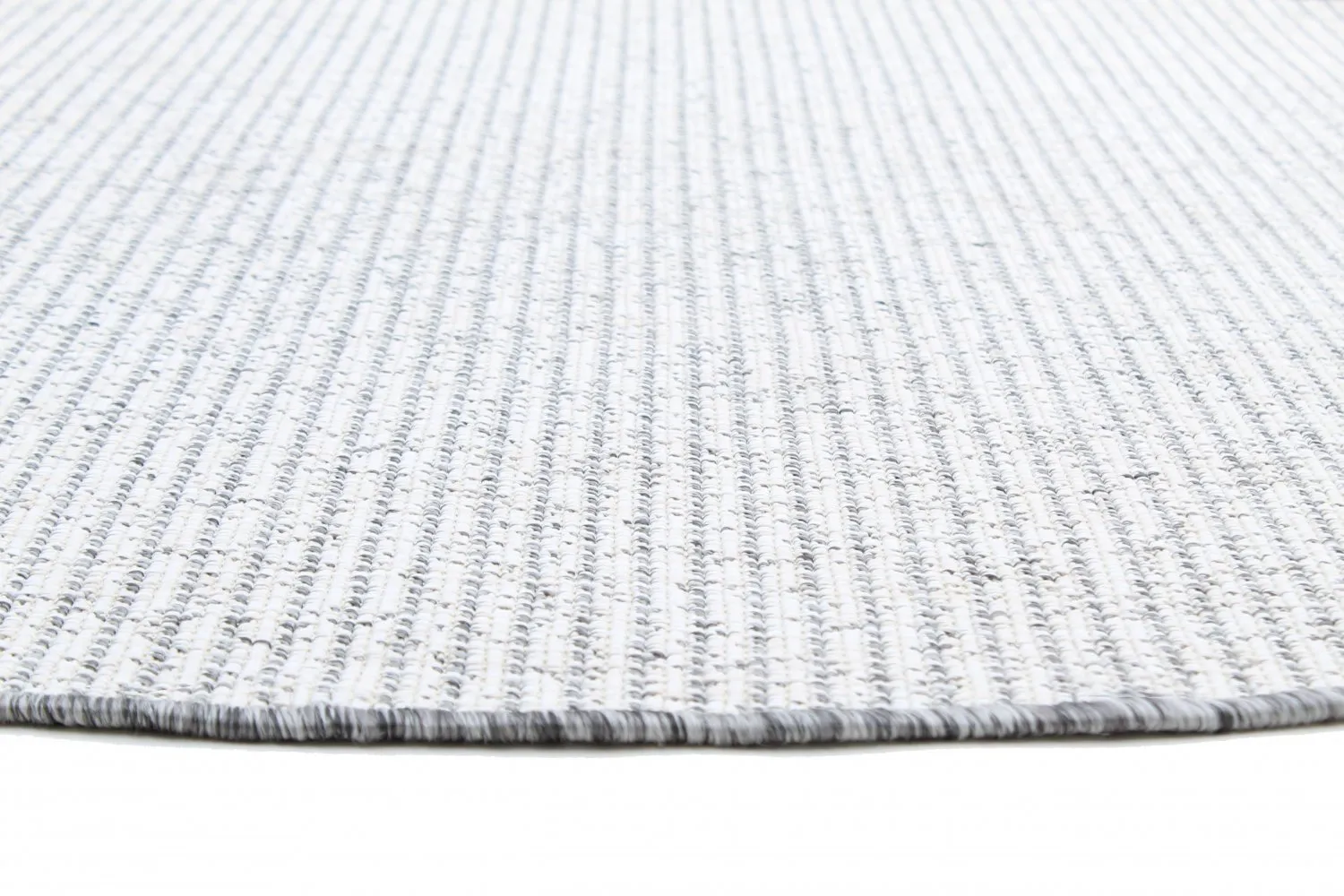 Rundt tæppe - Bergen (grå)