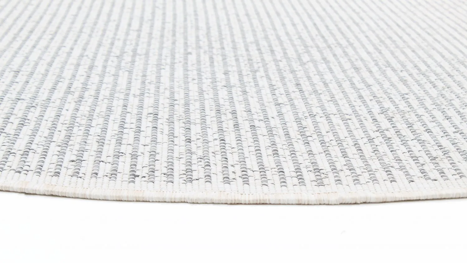 Rundt tæppe - Tromsø (grå)