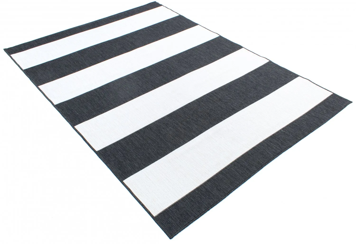 Tæpper til indendørs/udendørs brug - Santana (sort)