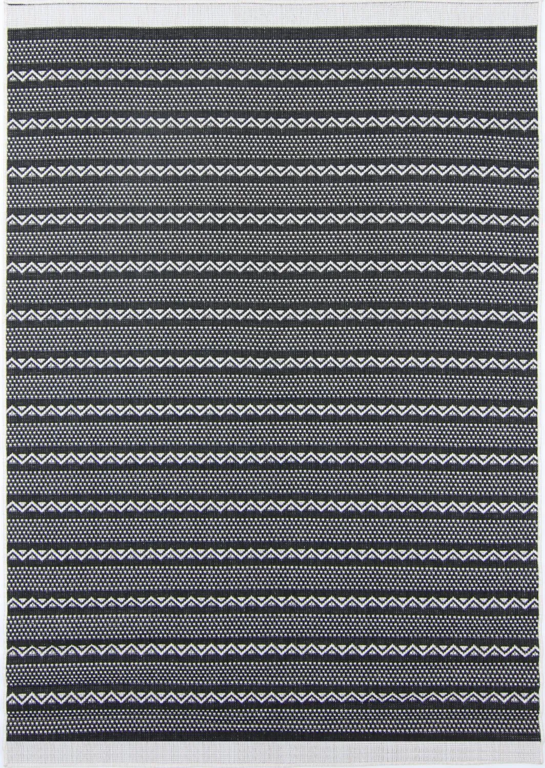 Tæpper til indendørs/udendørs brug - Geiranger (sort)