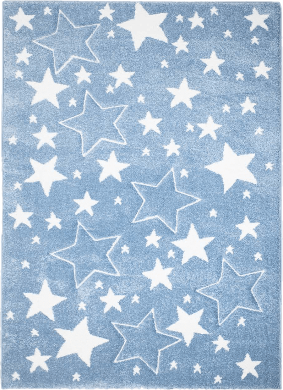 Børnetæppe - Bueno Stars (blå)