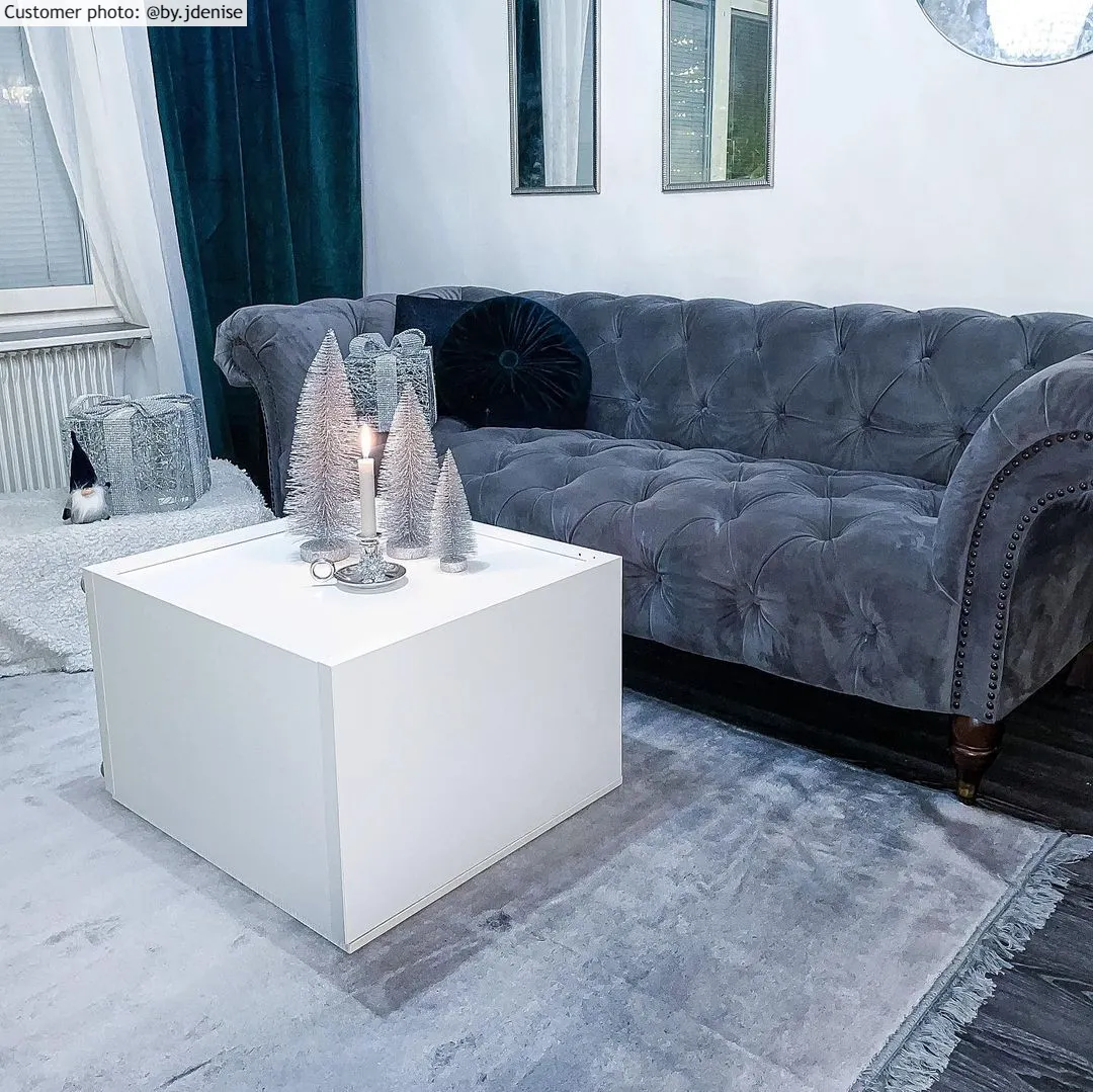 Wilton-tæppe - Art Silk (grå)