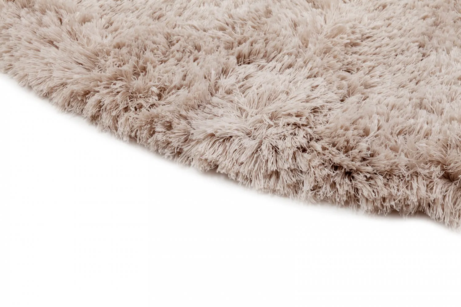 Runde tæpper - Kanvas (beige)