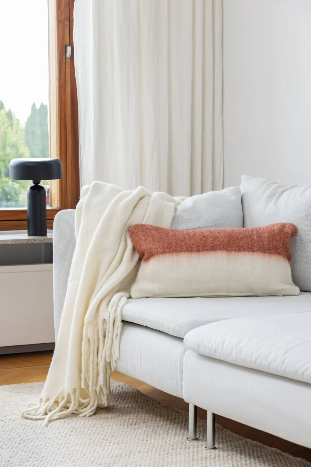 Pudebetræk i uldblanding - Carrie (lyserød)