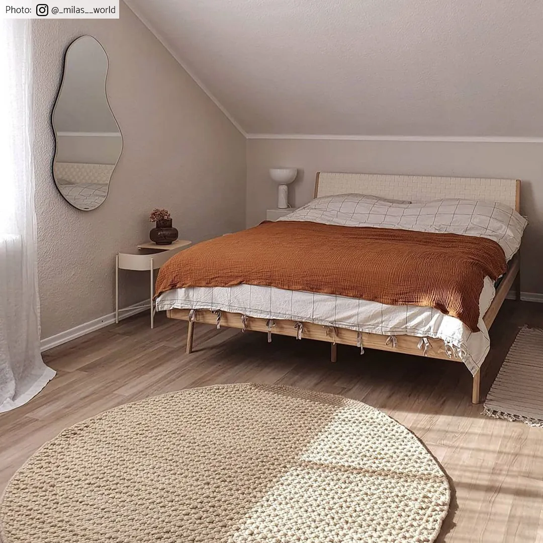 Runde tæpper - Odessa (beige)