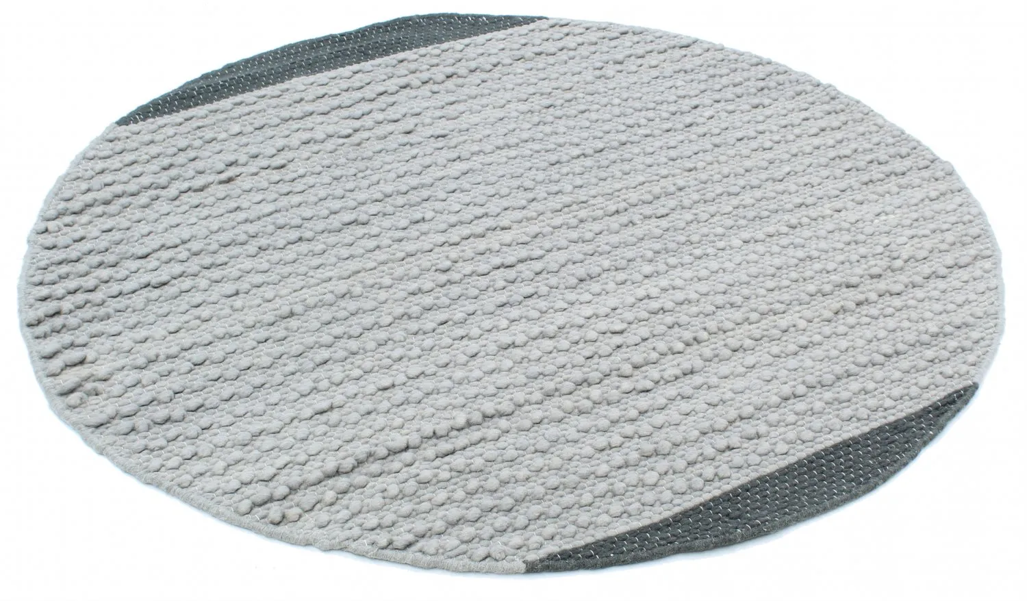 Runde tæpper - Odessa (grå)