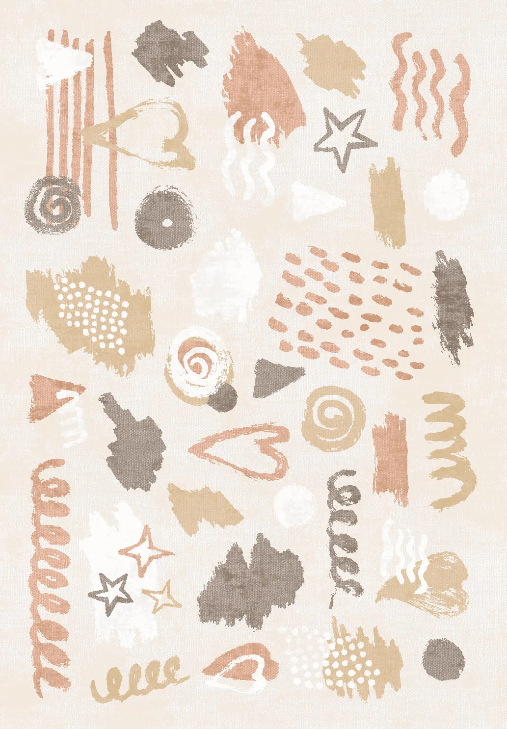 Børnetæppe - Ethel (lyserød)