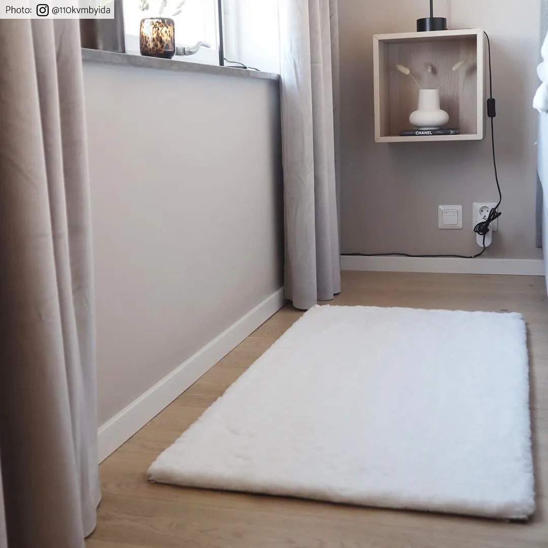 Ryatæpper - Cloud Super Soft (hvid)