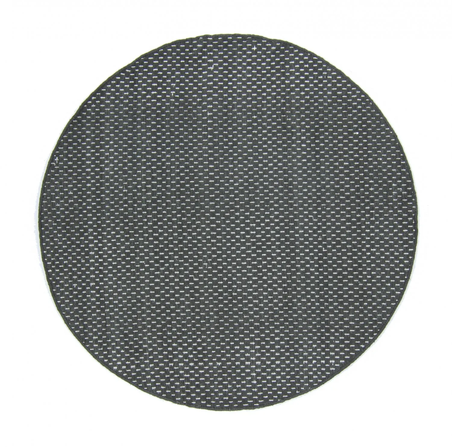 Runde tæpper - Clovelly (Mørk grå)