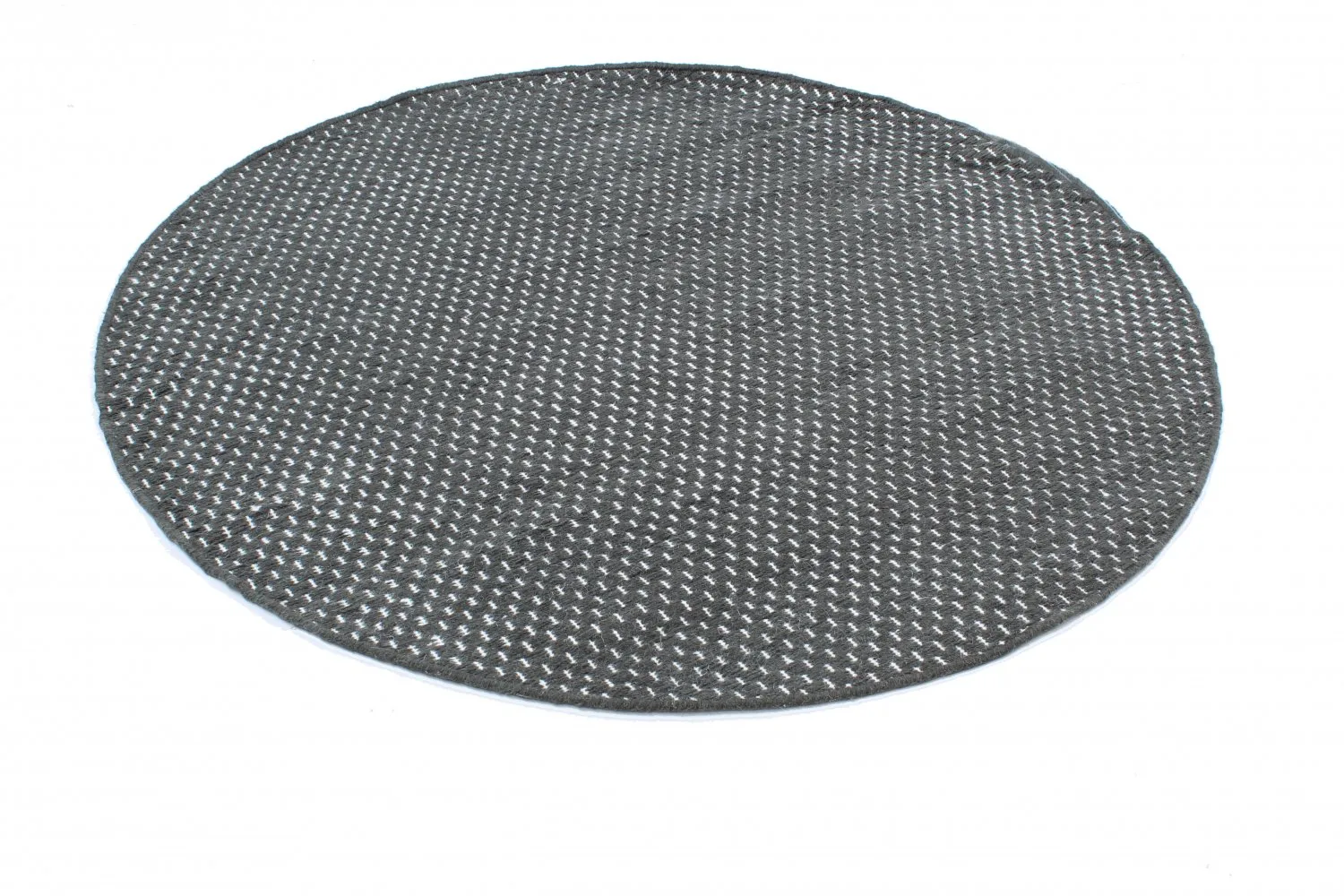 Runde tæpper - Clovelly (Mørk grå)