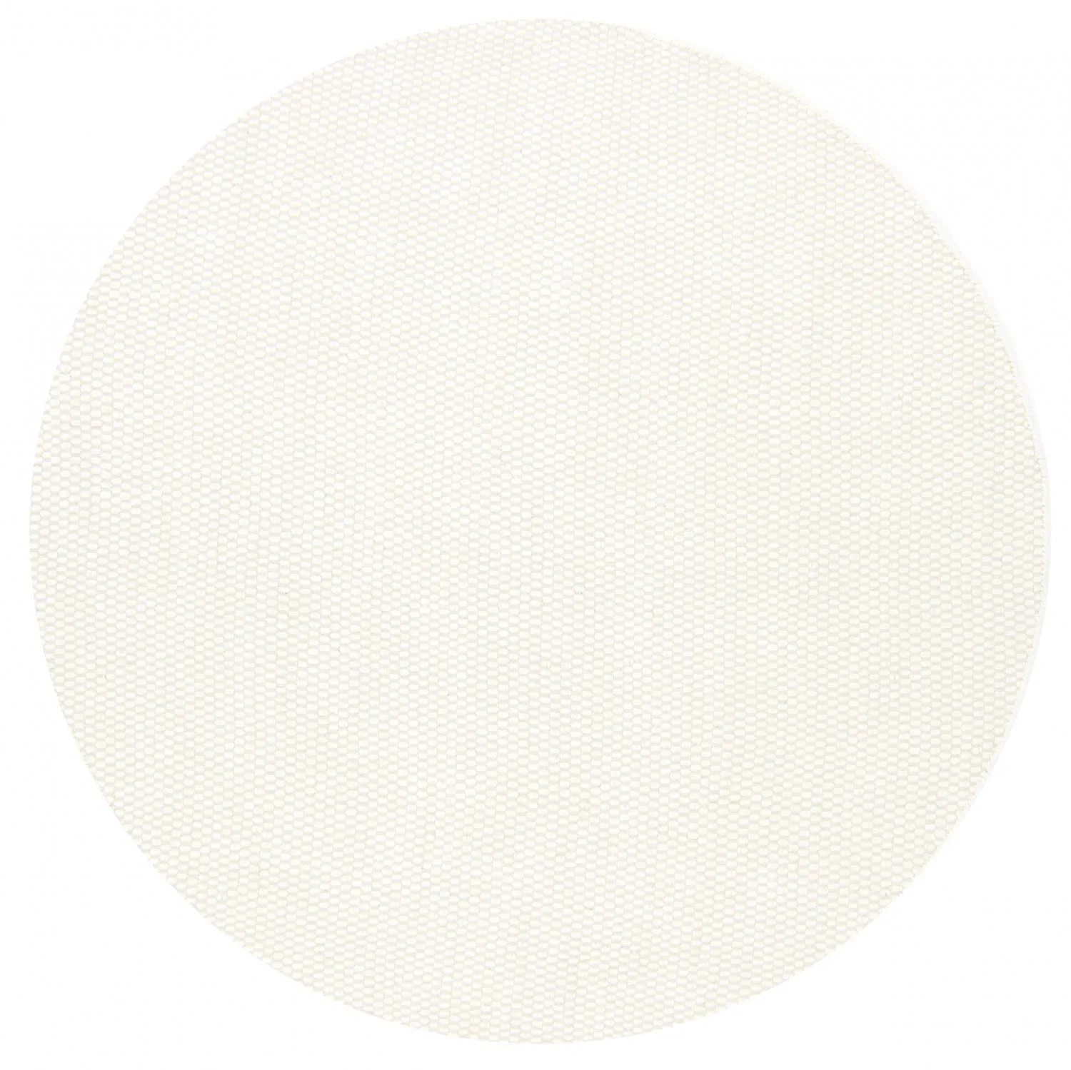 Runde tæpper - Coastal (hvid)