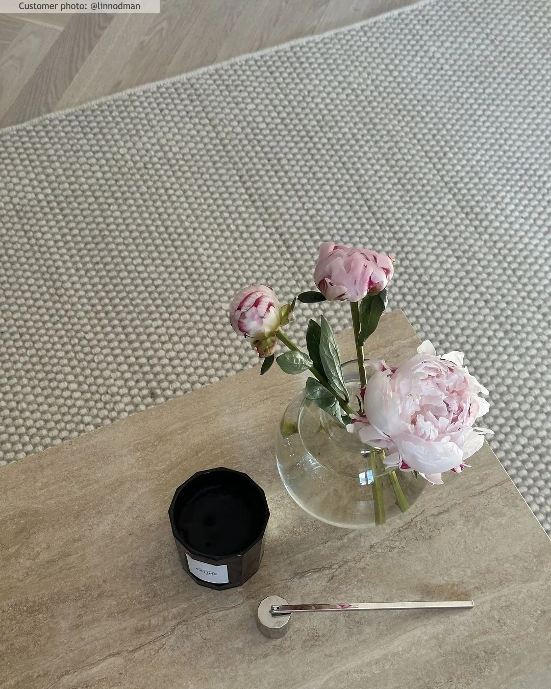 Uldtæppe - Coastal (creme)