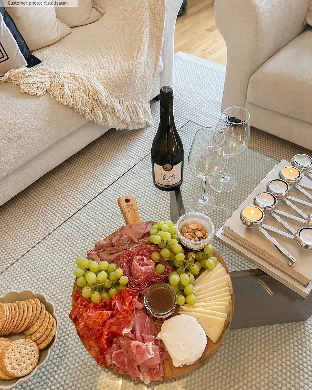 Uldtæppe - Coastal (creme)