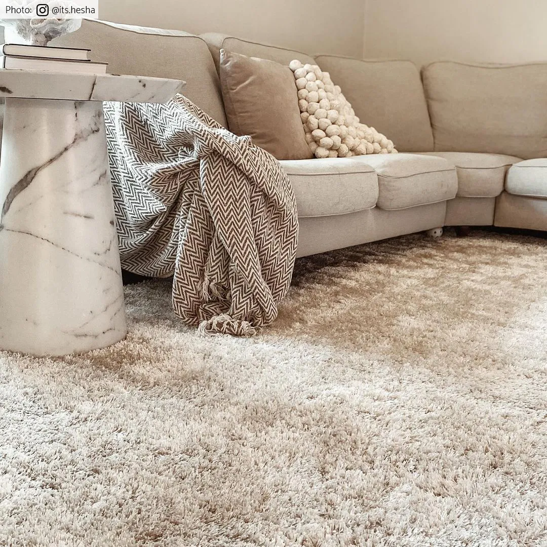 Ryatæpper - Cosy (beige)