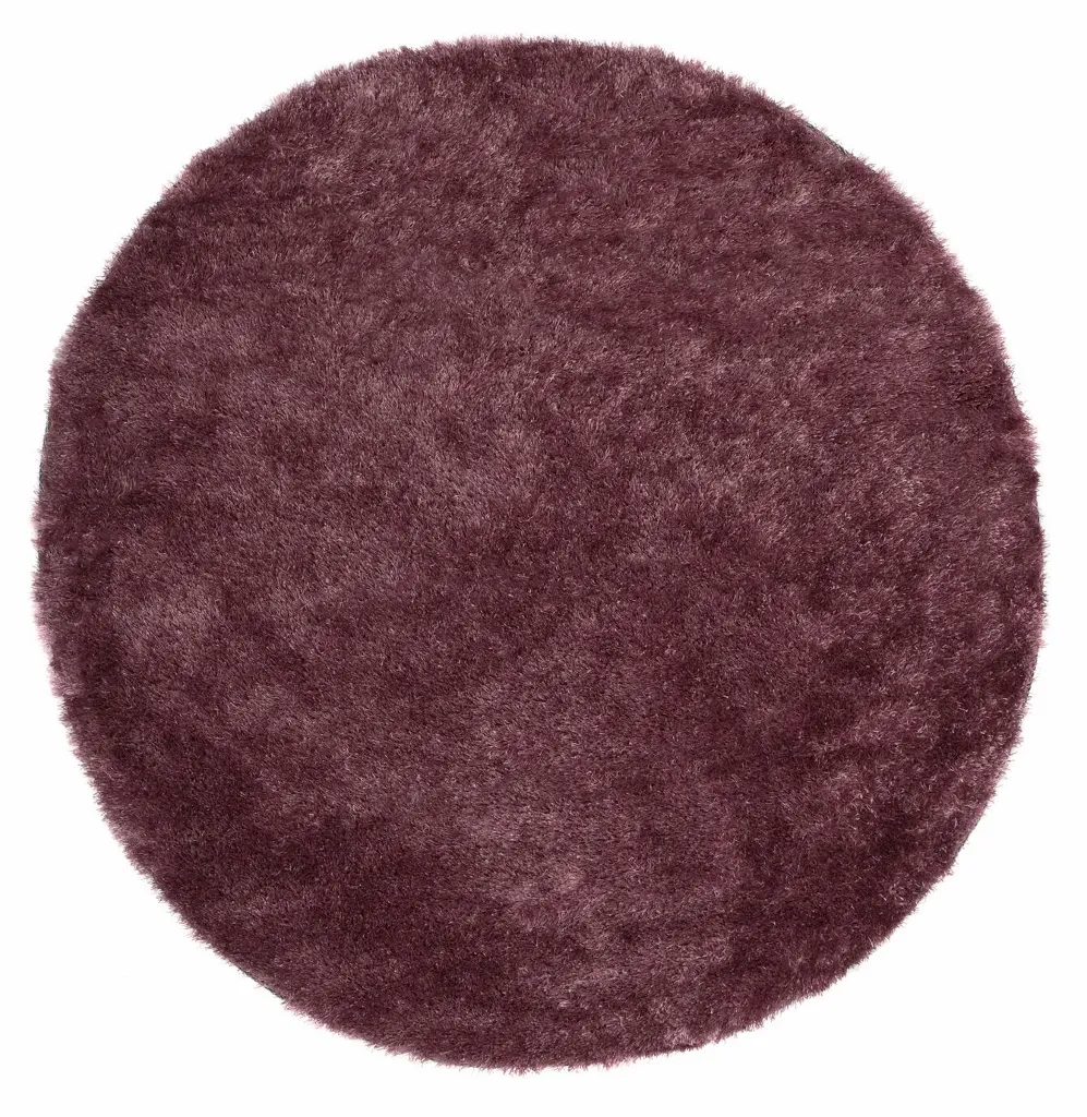 Runde tæpper - Cosy (rubin)