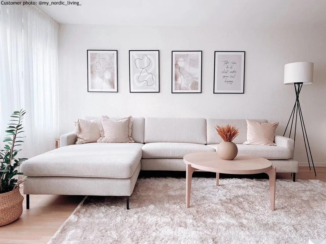 Ryatæpper - Cosy (beige)