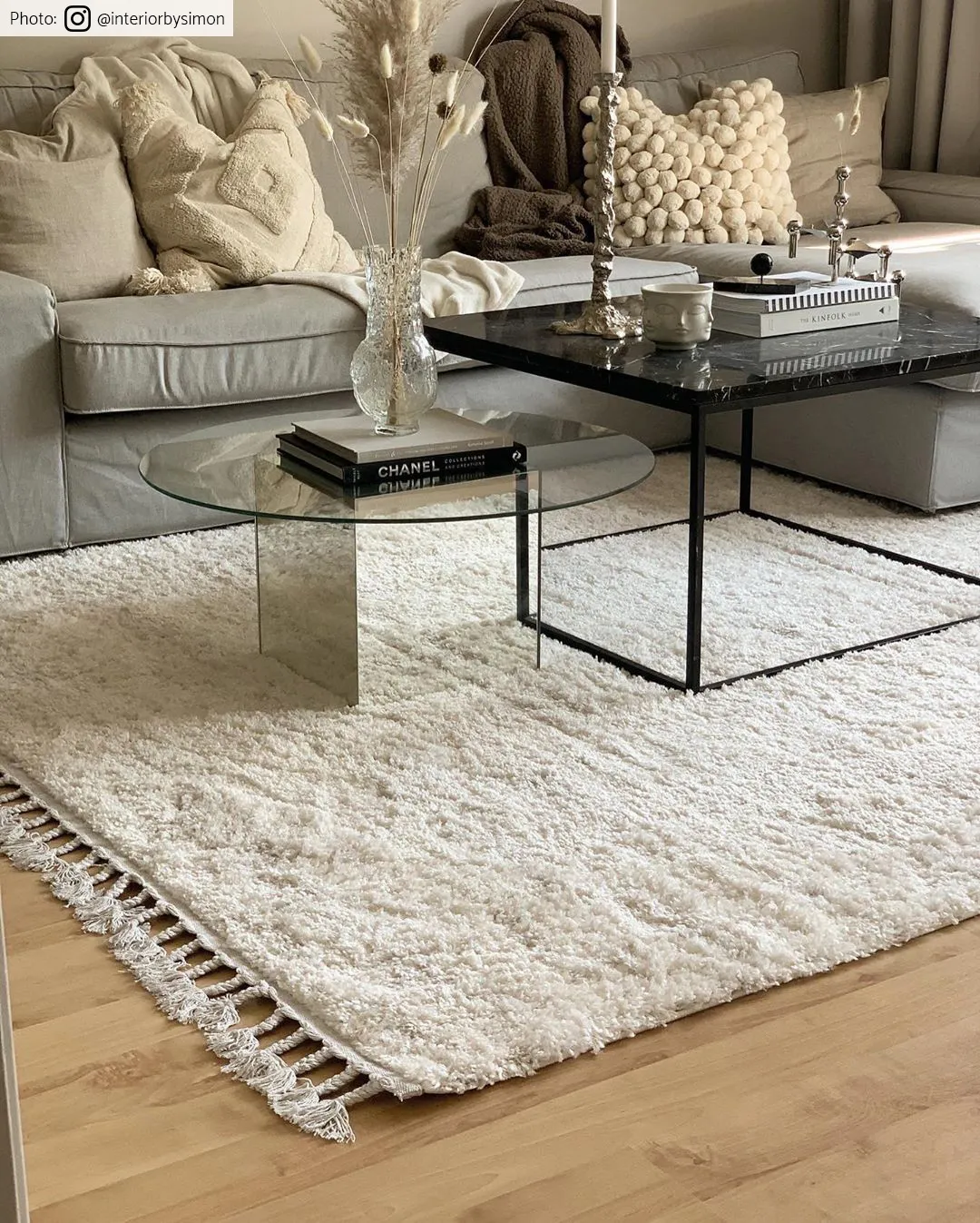 Ryatæpper - Orellana (beige)