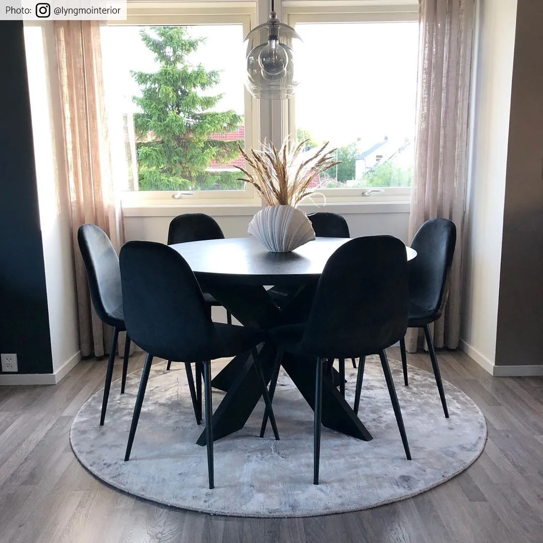 Viscose-tæppe - Jodhpur Special Luxury Edition (lysegrå/beige)