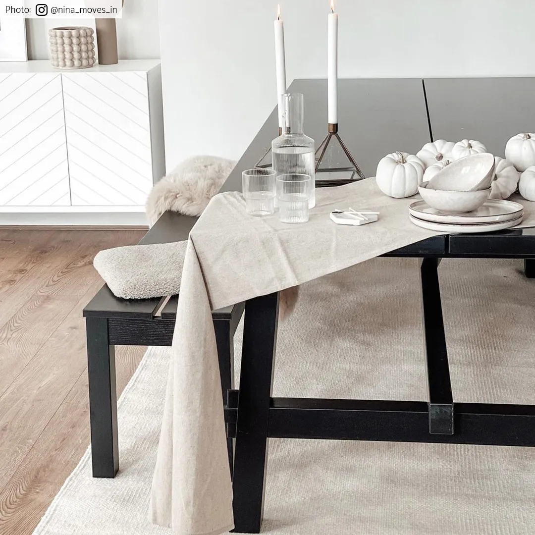 Runde tæpper - Hamilton (hvid)