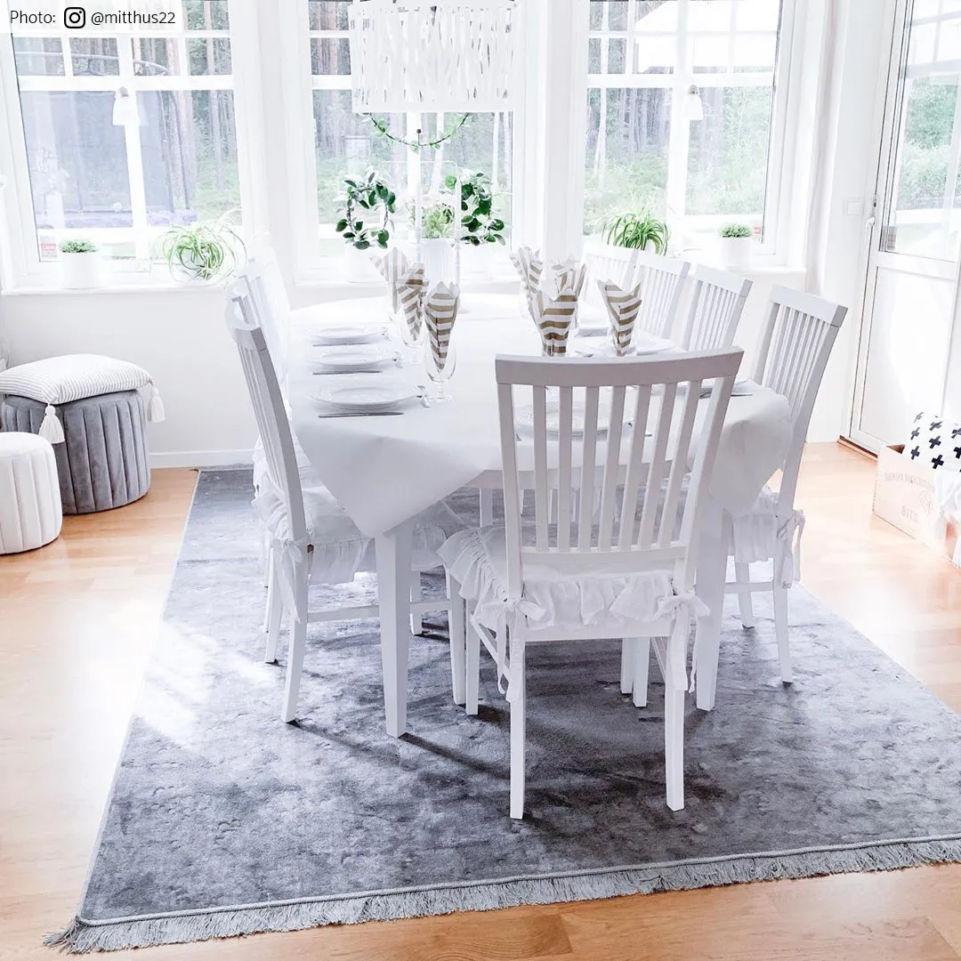 Wilton-tæppe - Art Silk (grå)