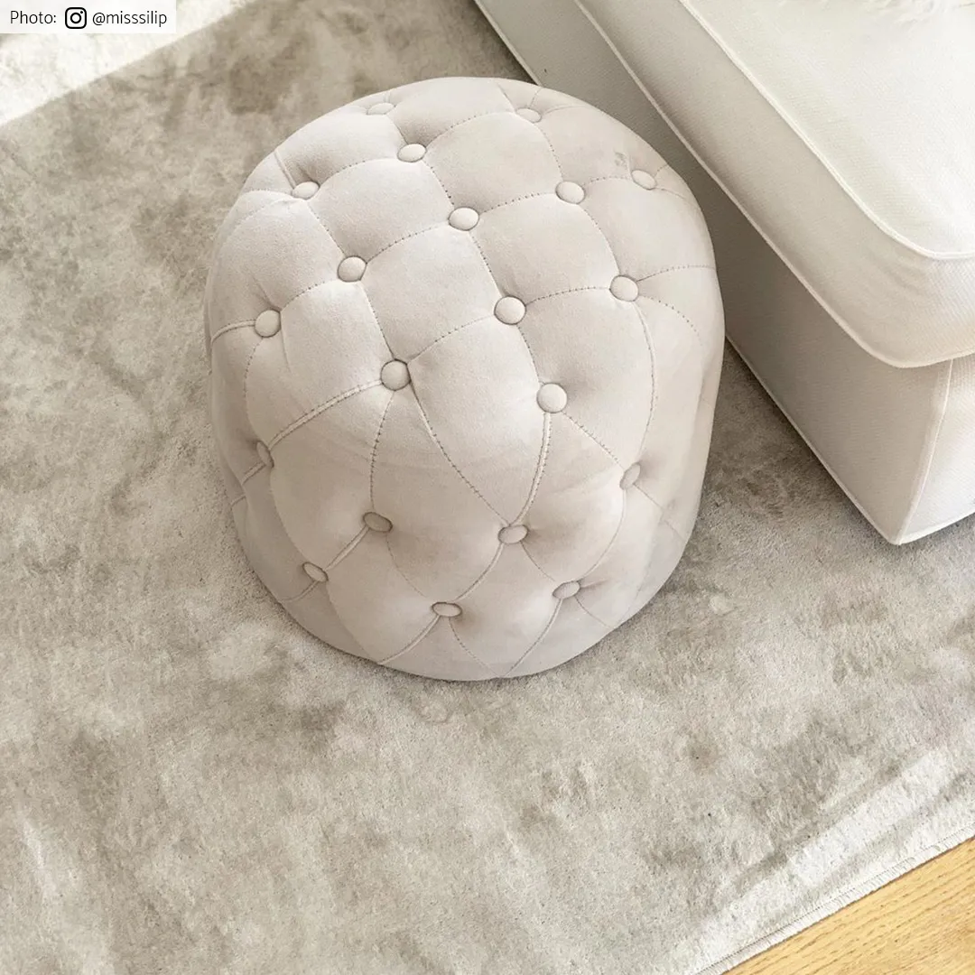 Wilton-tæppe - Art Silk (lysegrå/beige)