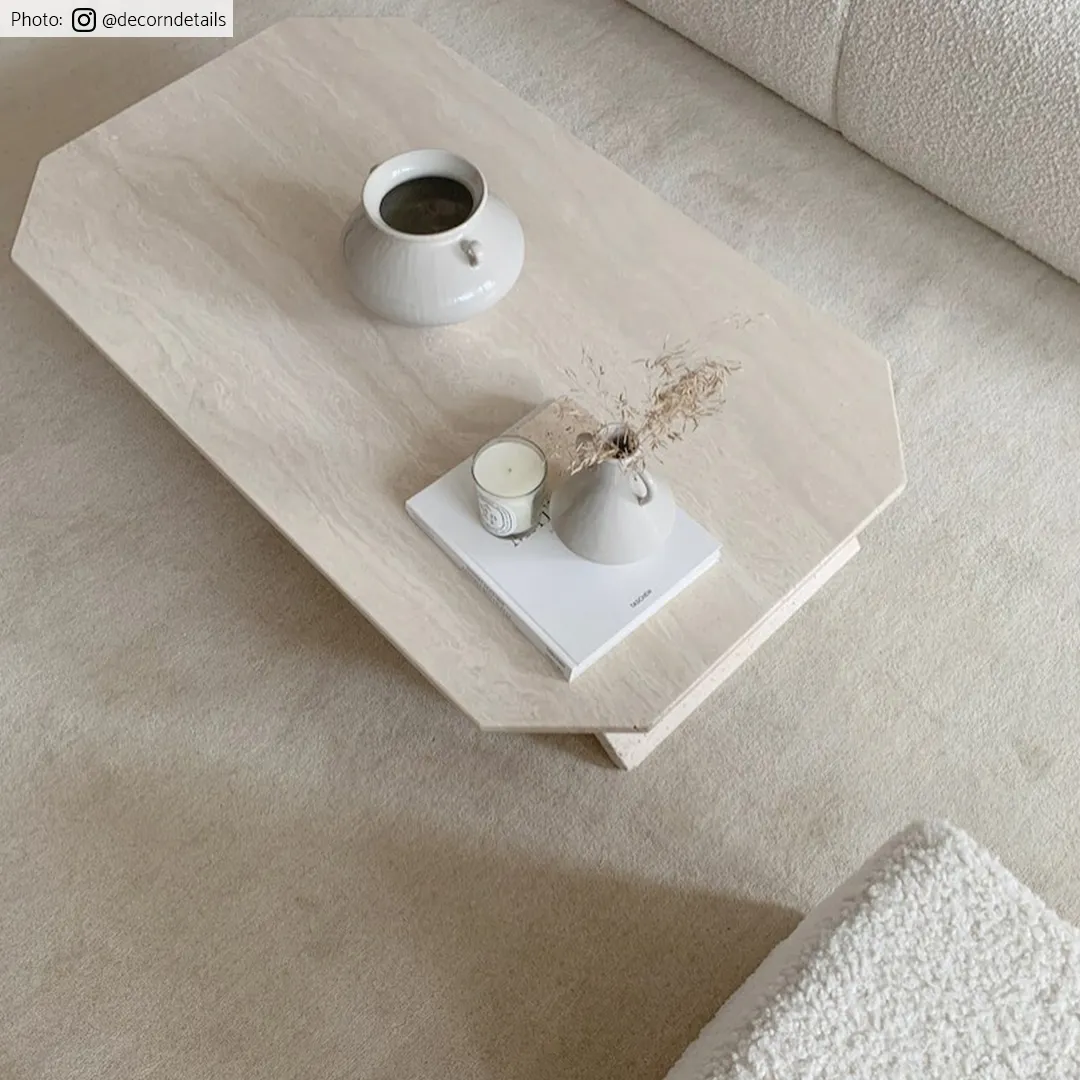 Uldtæppe - Ella (creme)