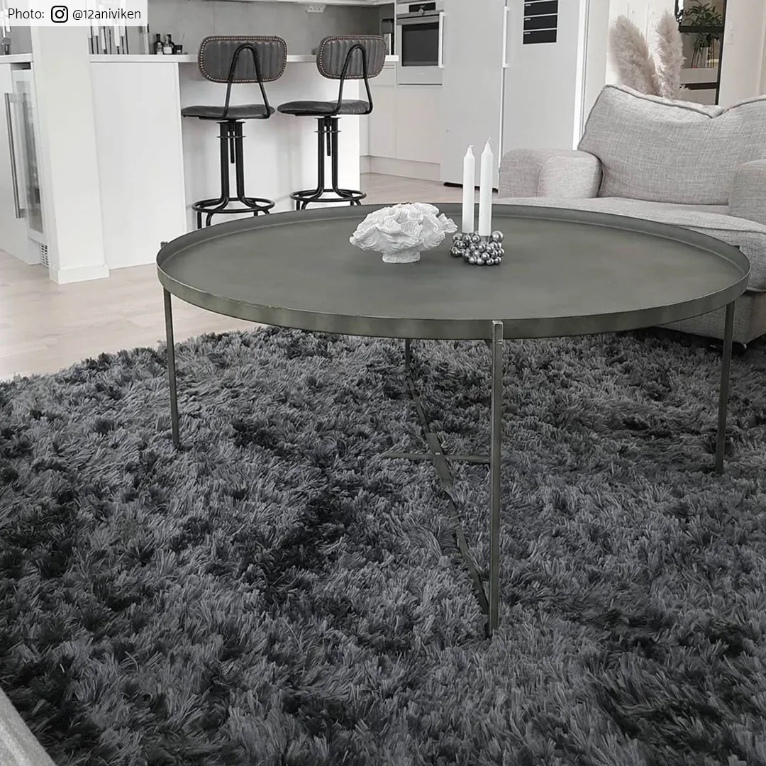 Ryatæpper - Janjira (grå)