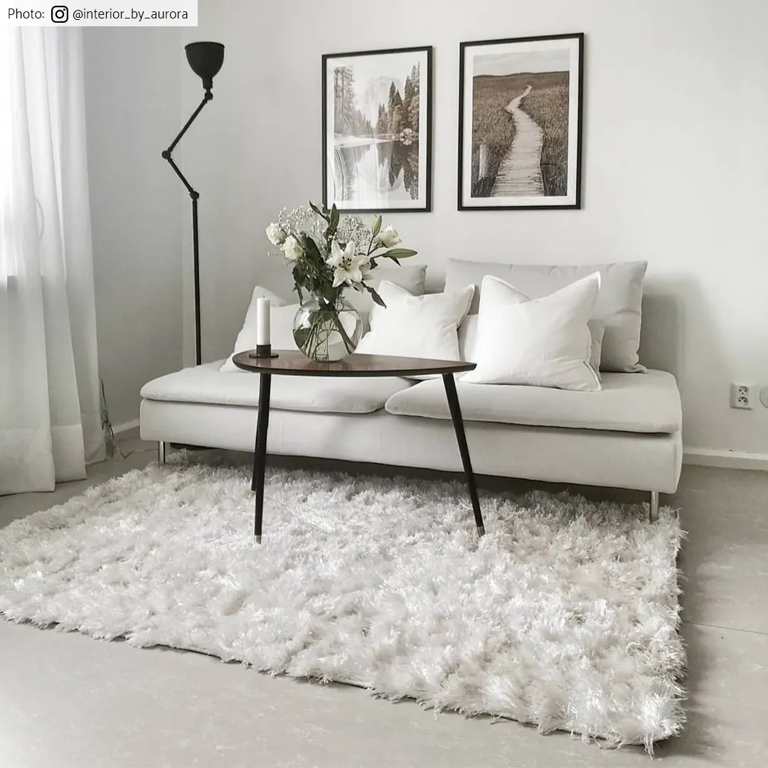 Ryatæpper - Janjira (hvid)