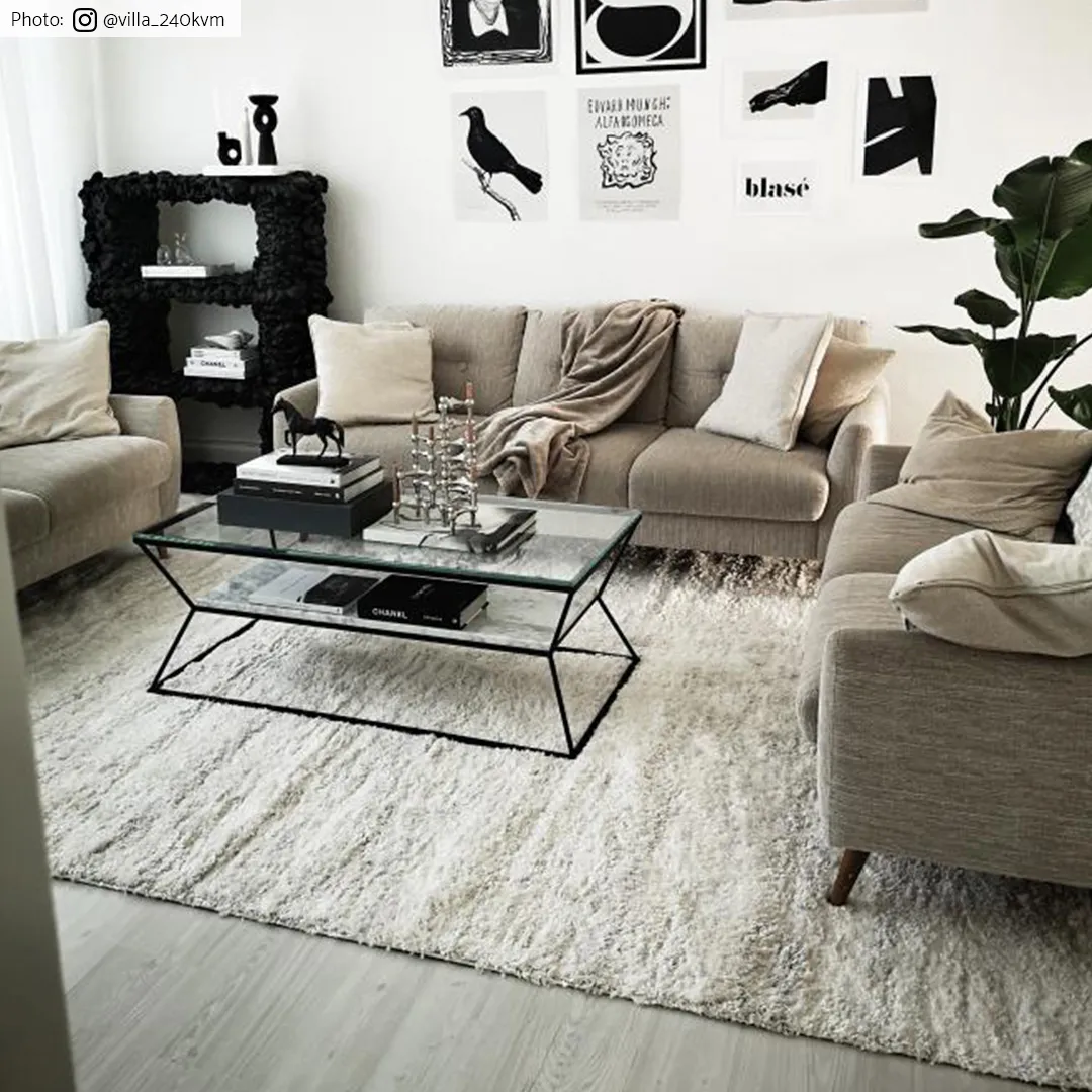 Ryatæpper - Orellana (beige)