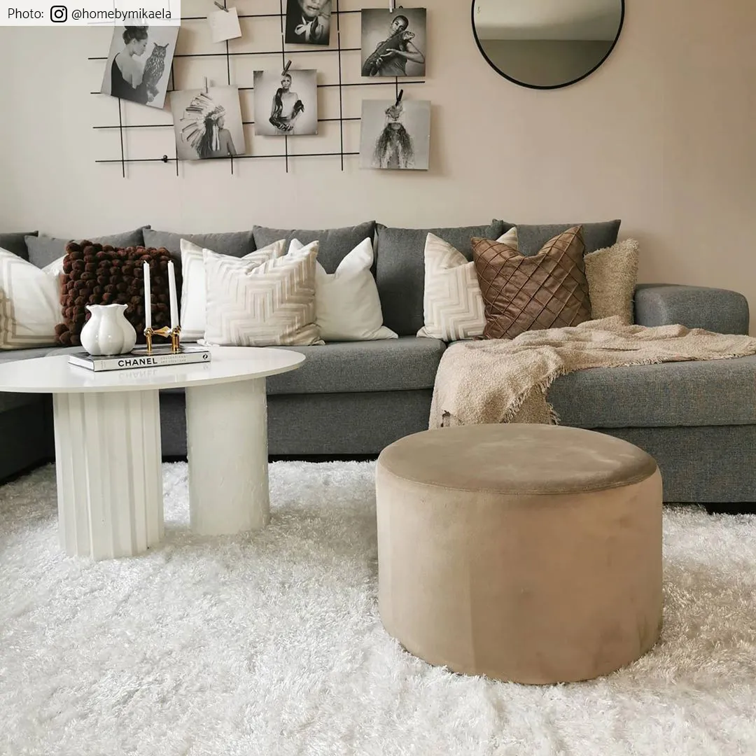 Ryatæpper - Safir (hvid)