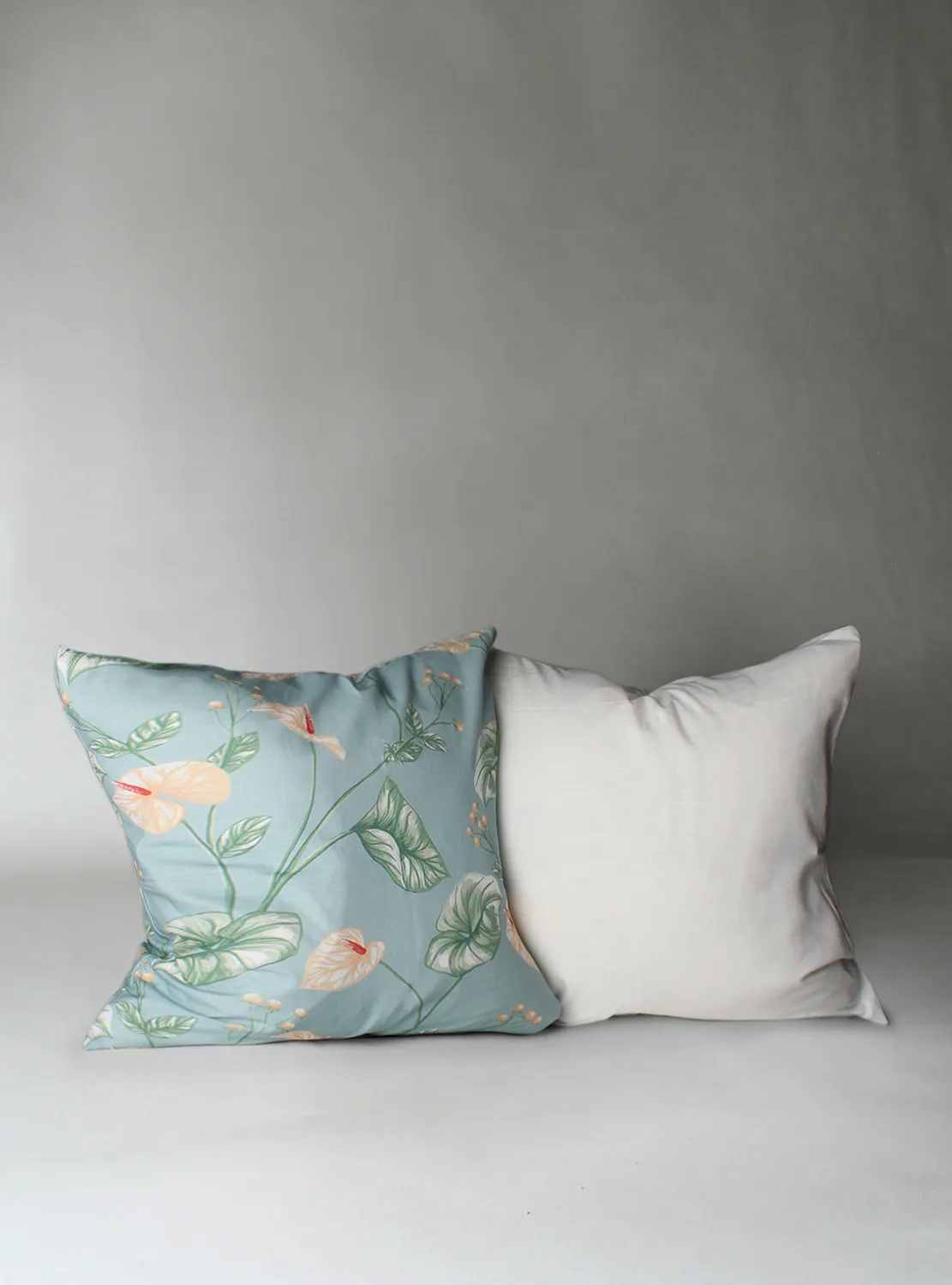 Pudebetræk x 2 - Adella (turkis)