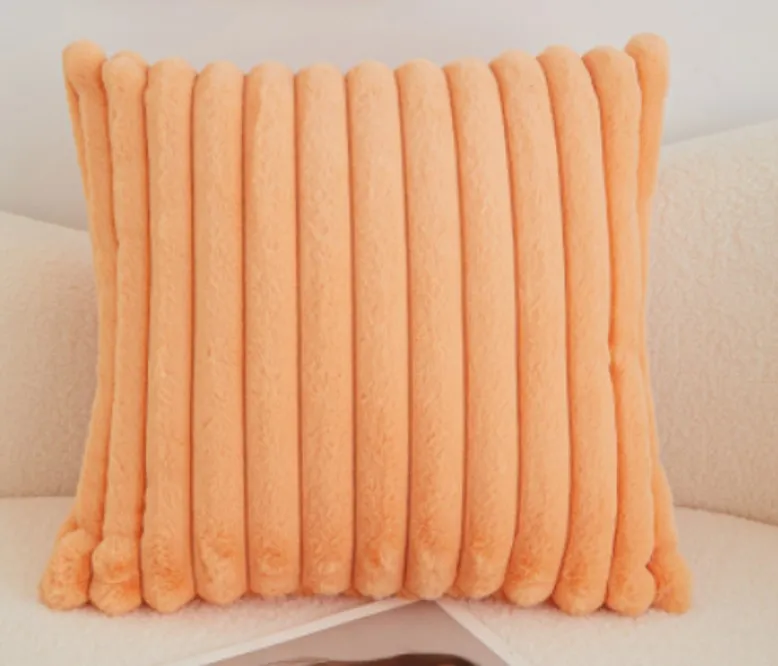 Pudebetræk - Soft stripes (orange)