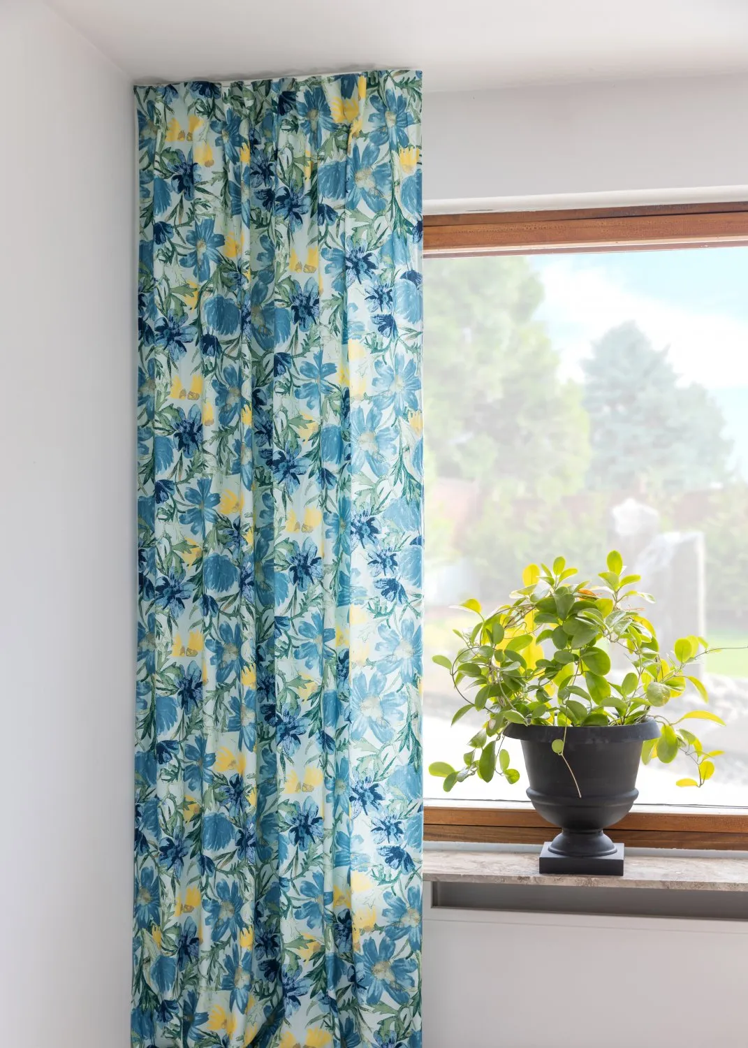 Gardiner - Bomuldsgardin Cutie (blå)