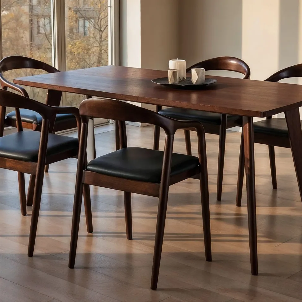 Spisebord - Nordisk - 180 x 70 cm (valnød)