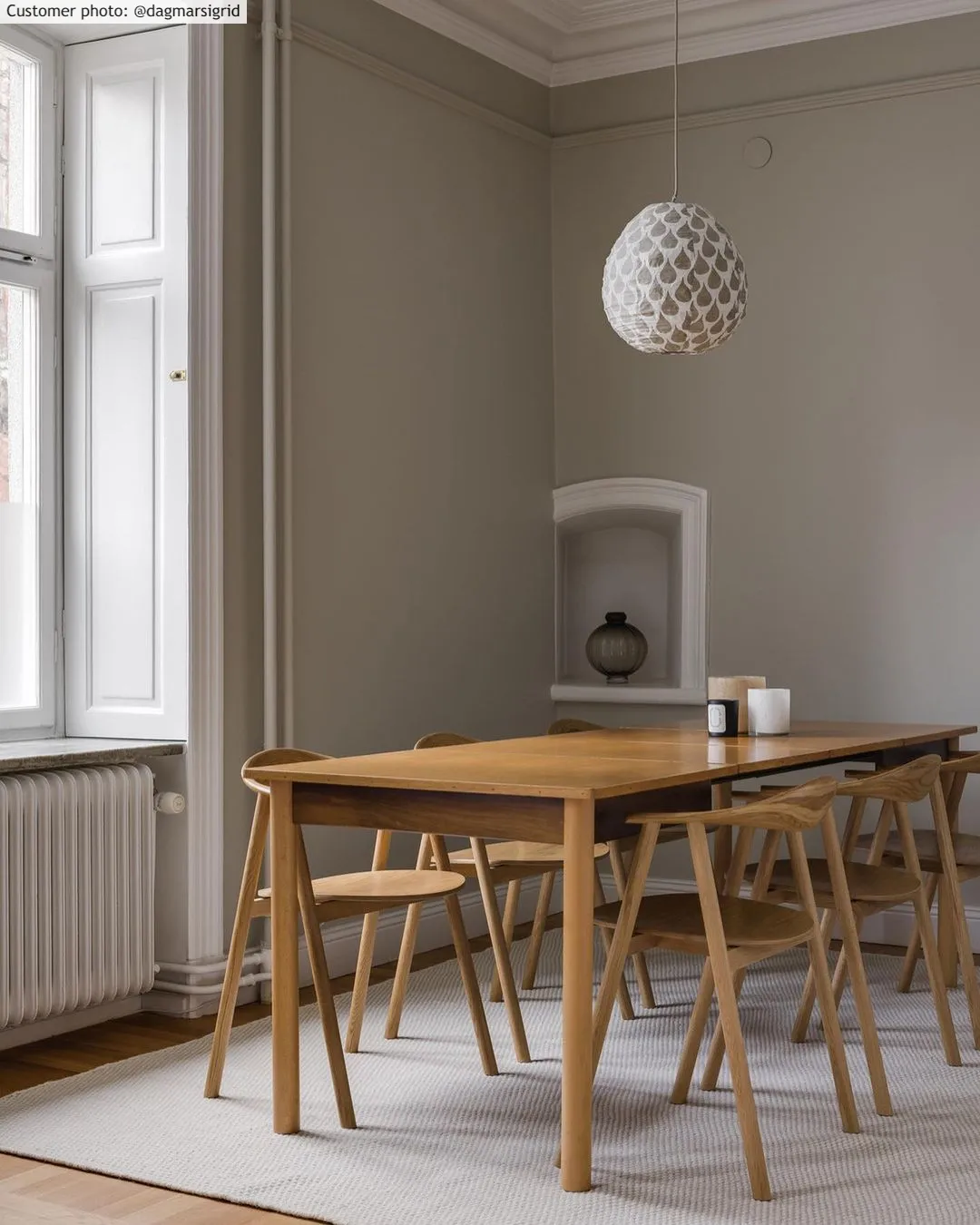 Uldtæppe - Otago (beige)