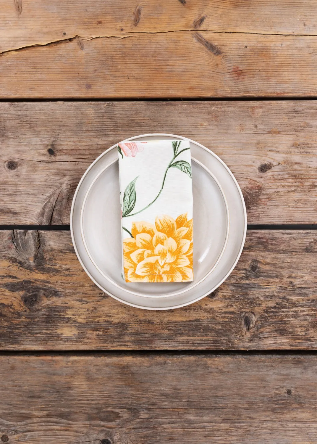 Servietter 4-pak - Dahlia (orange)