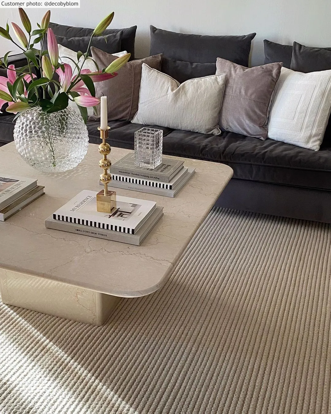 Uldtæppe - Coastal (creme)