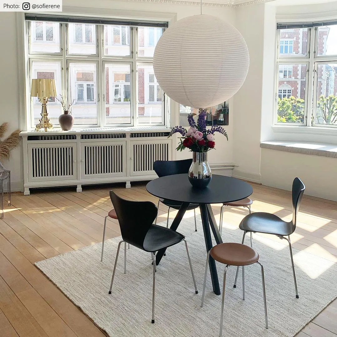 Uldtæppe - Dhurry (natur)