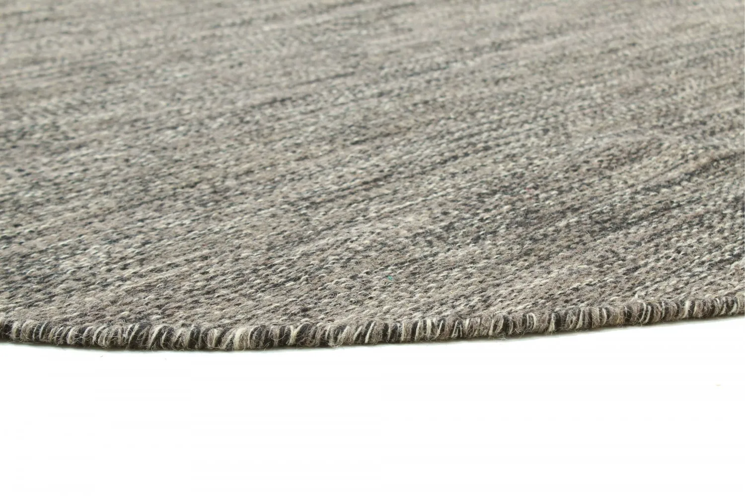 Runde tæpper - Dhurry (antracit)