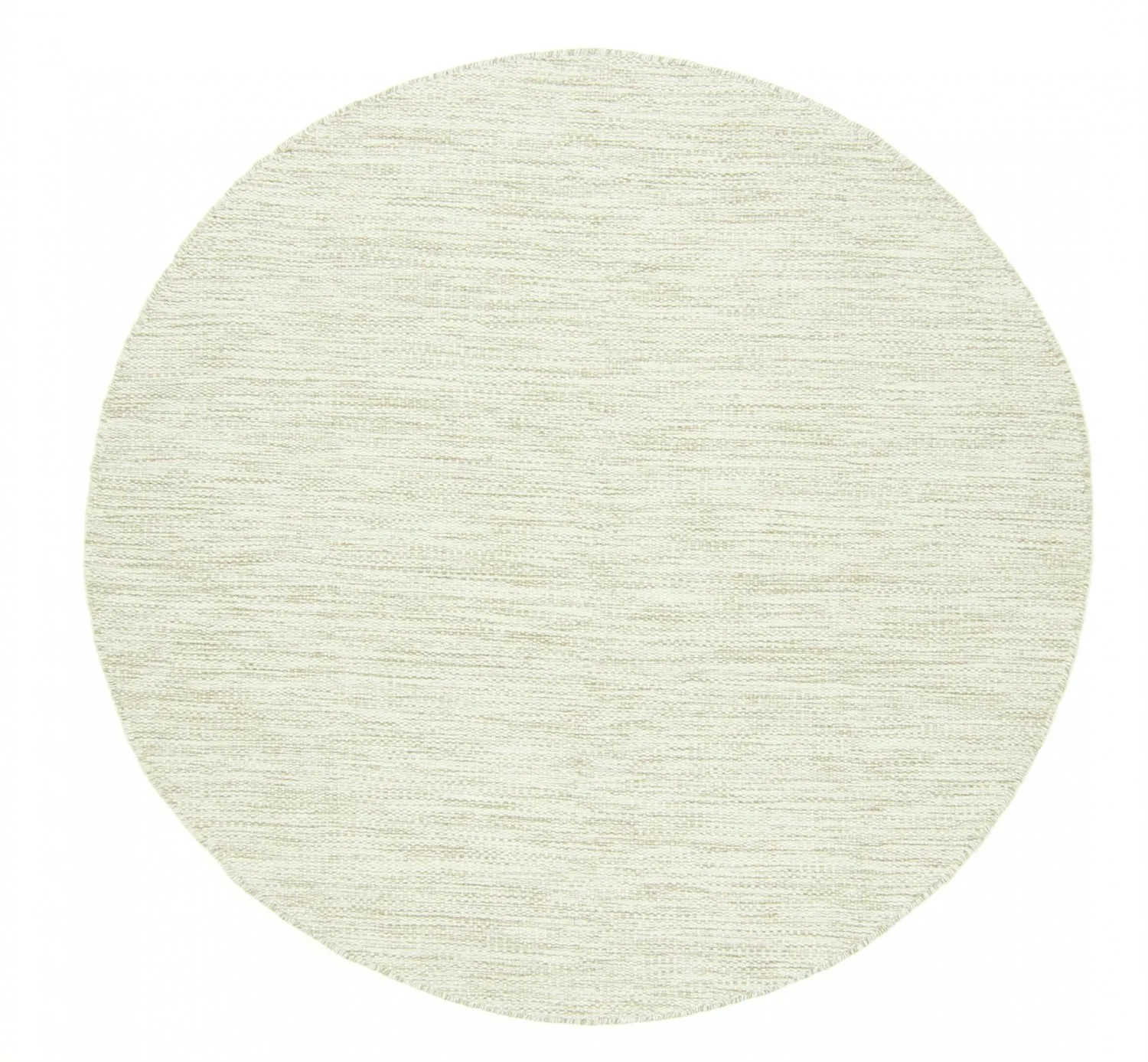 Runde tæpper - Dhurry (natur)