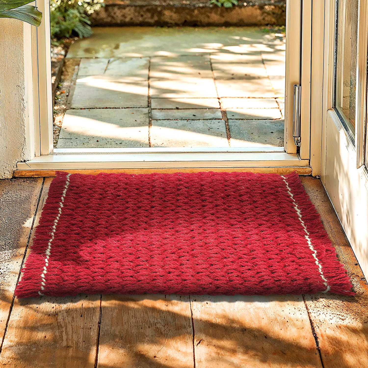 Dørmåtte - Crispin (rød)