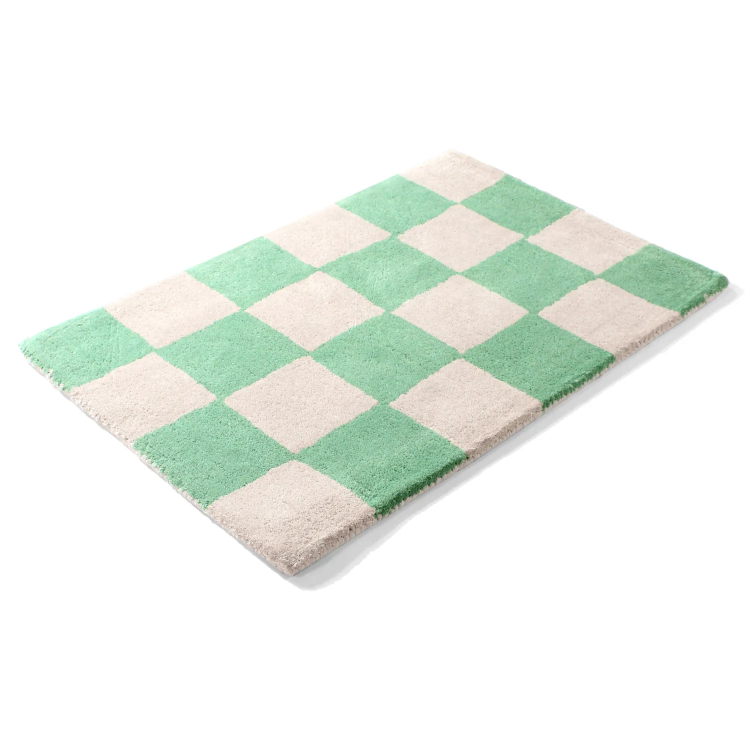 Dørmåtte - Lovre (grøn/beige)