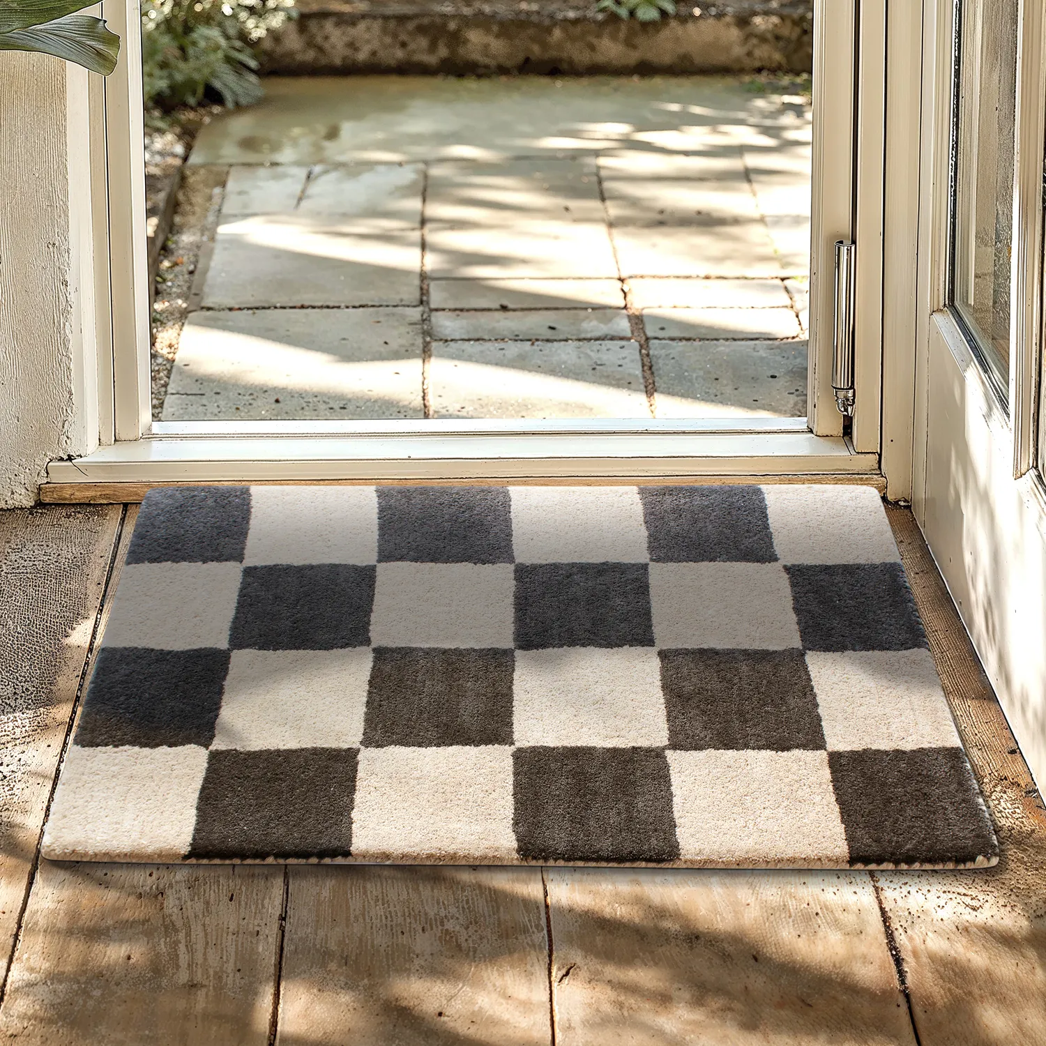 Dørmåtte - Lovre (grå/beige)