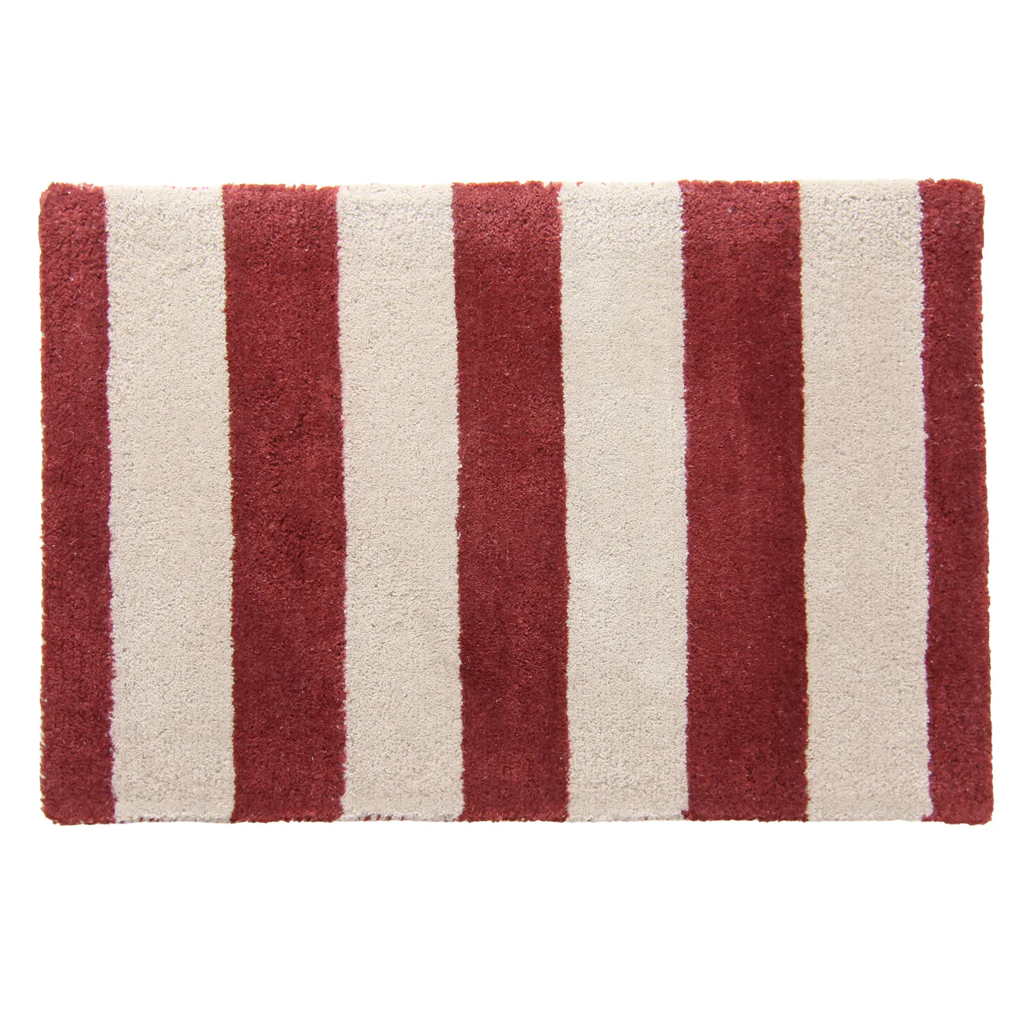 Dørmåtte - Maida (bordeaux/beige)